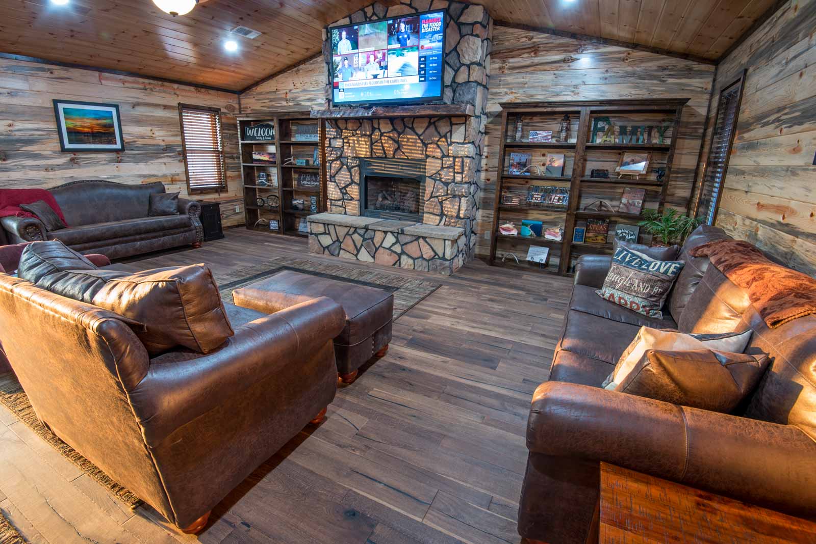 cabin front room